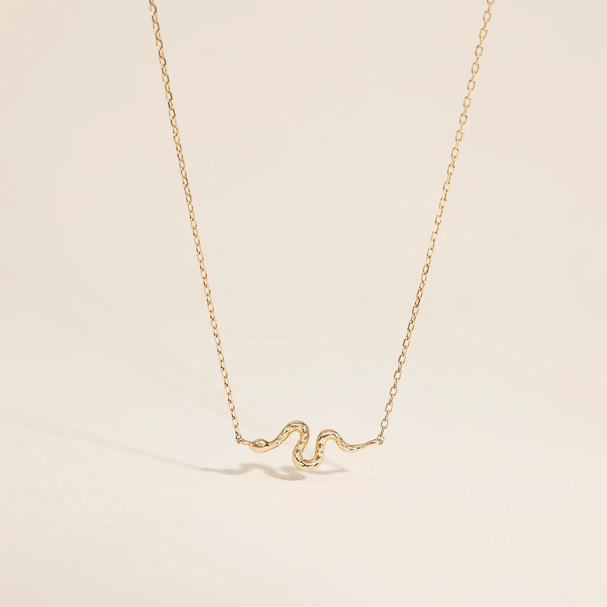 Serpent Charm Necklace